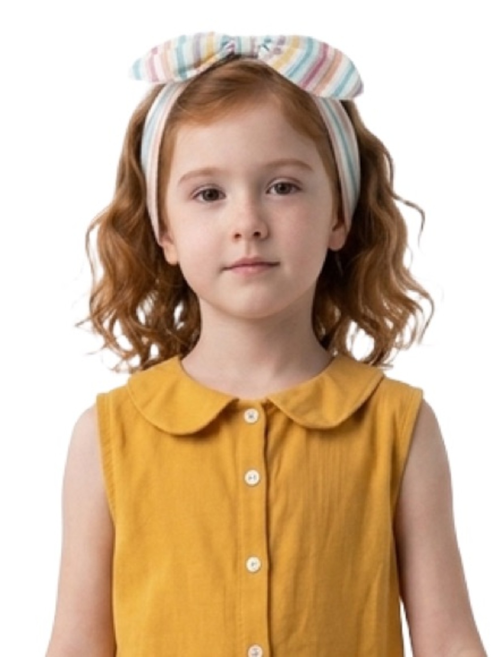 Gap striped baby girl bow headband